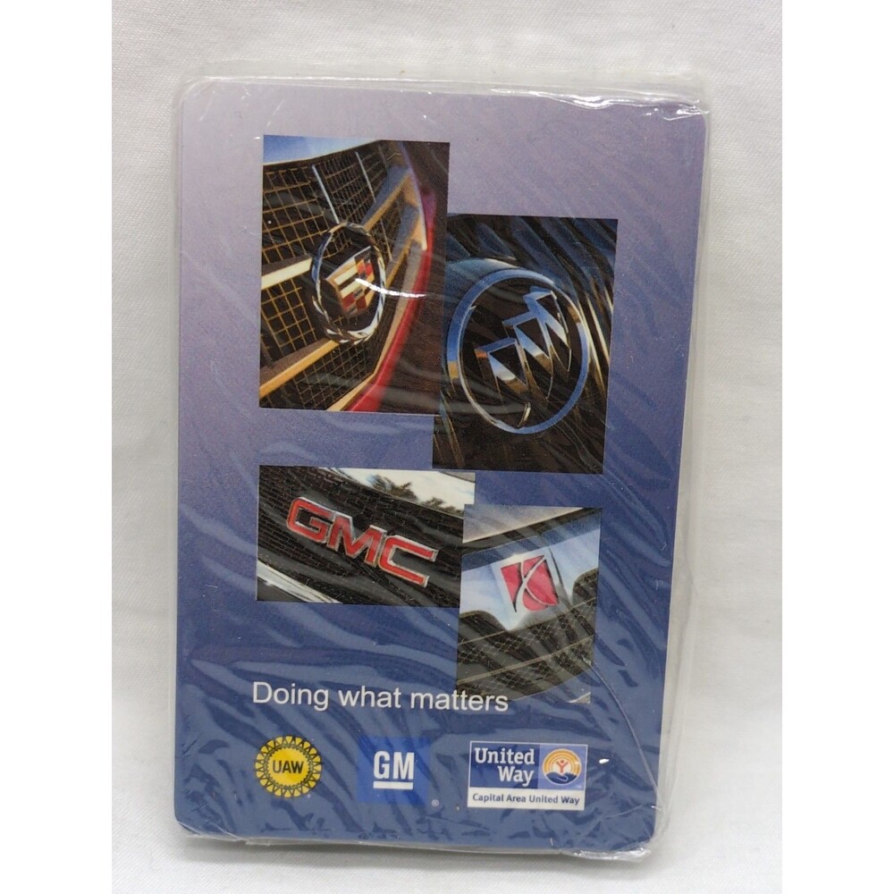 Vintage GMC Doing What Matters Playing Card Deck